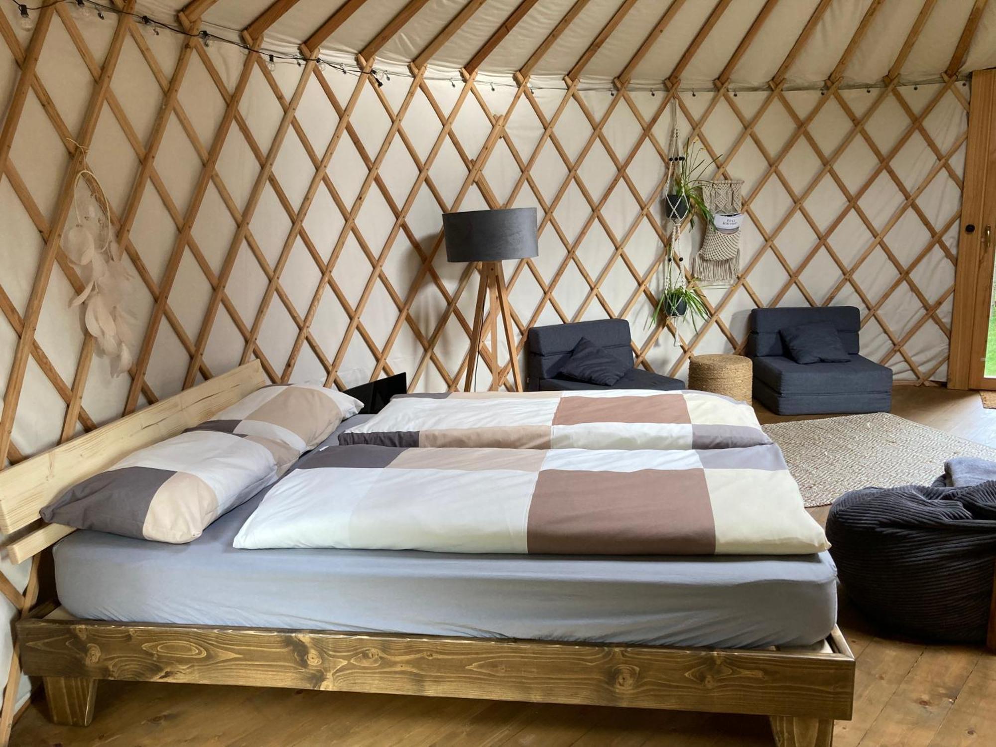 Aughavannagh Yurt Glamping Aughrim Exteriör bild