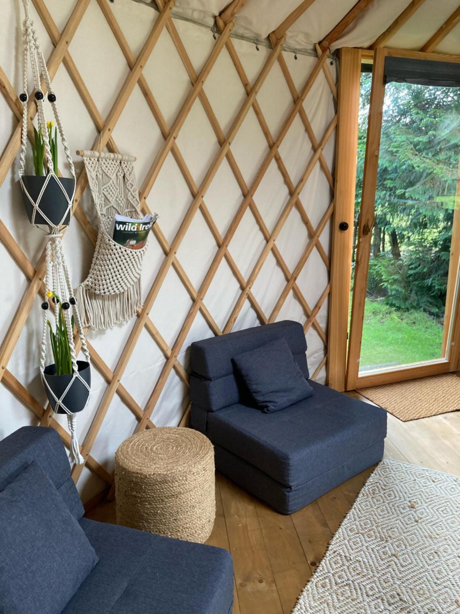 Aughavannagh Yurt Glamping Aughrim Exteriör bild